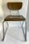 Here is a fantastic set of TWO school chairs made by Virco in the mid-century. The chairs feature a lovely chrome base...