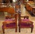 Gothic Pair of 19th Century American Gothic Mahogany Arm Chairs For Sale - Image 3 of 10