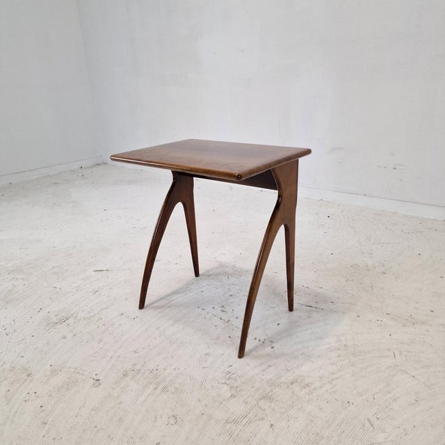 Italian Wooden Side Table, 1930s For Sale - Image 14 of 14