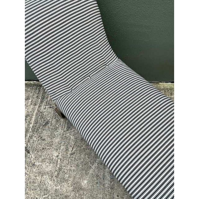 Vintage Gilt Tipped Tufted Bench For Sale - Image 12 of 12