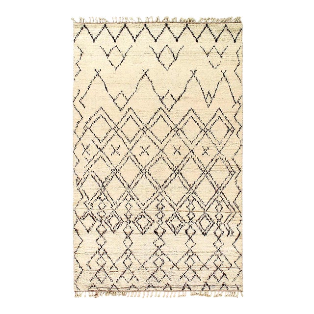 Pasargad Fine Hand Knotted Moroccan Rug For Sale