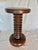 20th Century French Walnut Pedestal Side Table in the Style of Charles Dudouyt For Sale - Image 14 of 14