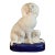 Antique Staffordshire Poodle With Puppies Dog Figurine With Pups For Sale