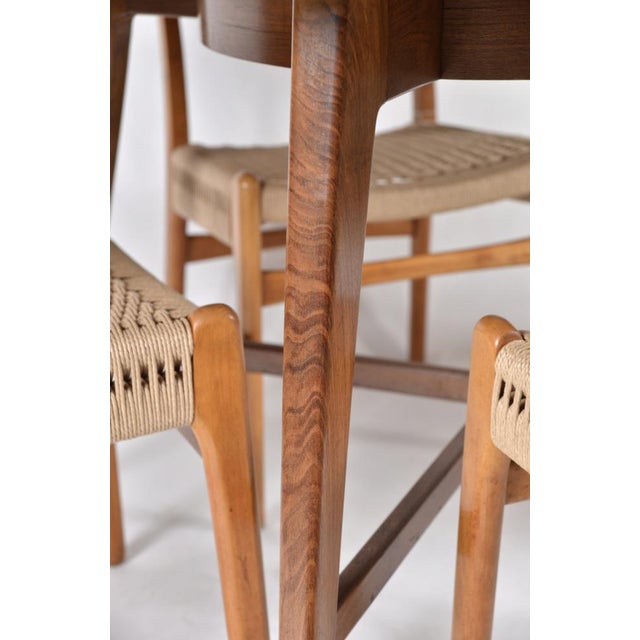 Large Mid-Century Round Teak Dining Table from Gordon Russell, United Kingdom, 1955 For Sale - Image 16 of 18