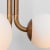 Contemporary Tubular SM Brass Pendant Light 3 by Schwung For Sale - Image 3 of 4