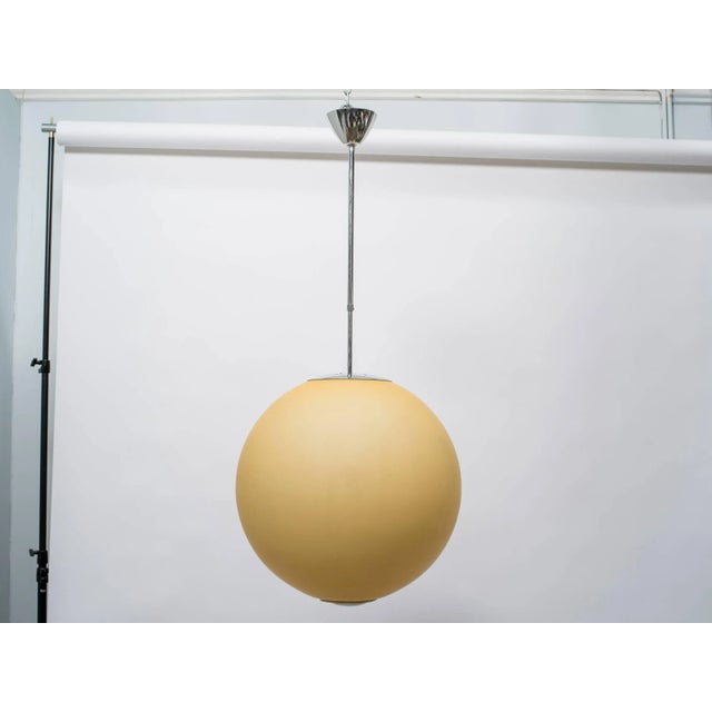 1960s Glass Orb Chandelier For Sale In New York - Image 6 of 7
