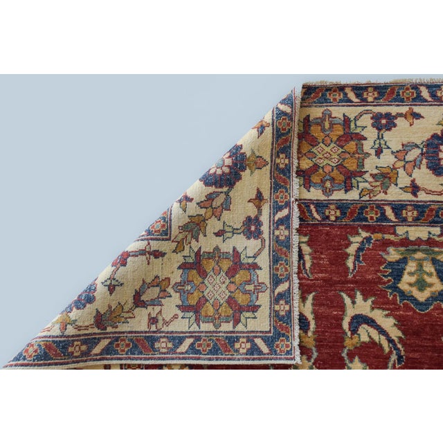 Traditional Sultanabad Handwoven Rug, 1970s For Sale - Image 10 of 12