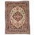 Antique Persian Lavar Kerman Oriental Carpet, Handmade, White, Navy, Jewel Tone For Sale - Image 16 of 18