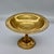 Brass Antique Italian Brass Pedestal Tazza — Gadroon Rim Compote, Early 20th Century For Sale - Image 8 of 9