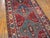 Antique Late 19th Century Tribal Geometric Caucasian Kazak Red Runner Rug For Sale - Image 4 of 9