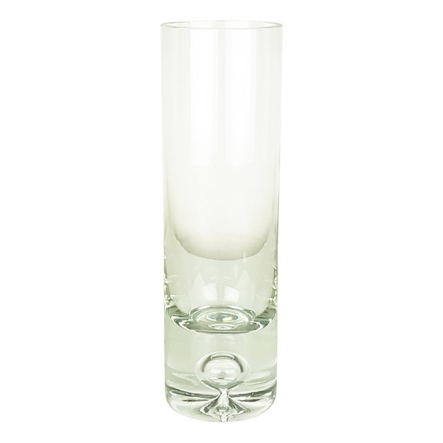 Crystal Vase by Tapio Wirkkala for Iittala, 1960s For Sale