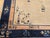 Chinese Antique Chinese Peking Rug, Hand-Knotted Wool Pile, Pale Tan & Blue, 9' x 12' For Sale - Image 3 of 18