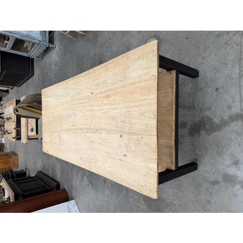 Early 20th Century Wooden Workshop Table, 1920s For Sale - Image 4 of 10
