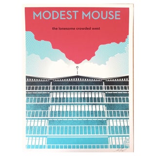 Shepard Fairey (Obey), Modest Mouse, Screenprint For Sale