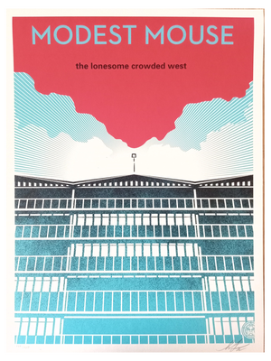 Shepard Fairey (Obey), Modest Mouse, Screenprint