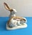 Add a touch of timeless elegance to your collection with this authentic Herend Hungary porcelain rabbit figurine. Expertly...