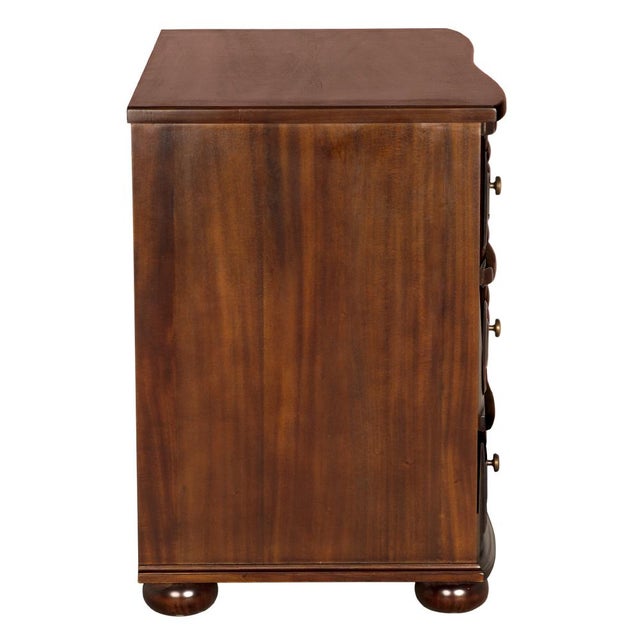 In warm, hand-rubbed brown mahogany, the Lauren Dresser radiates timeless charm. Elegant brass pulls and smooth...