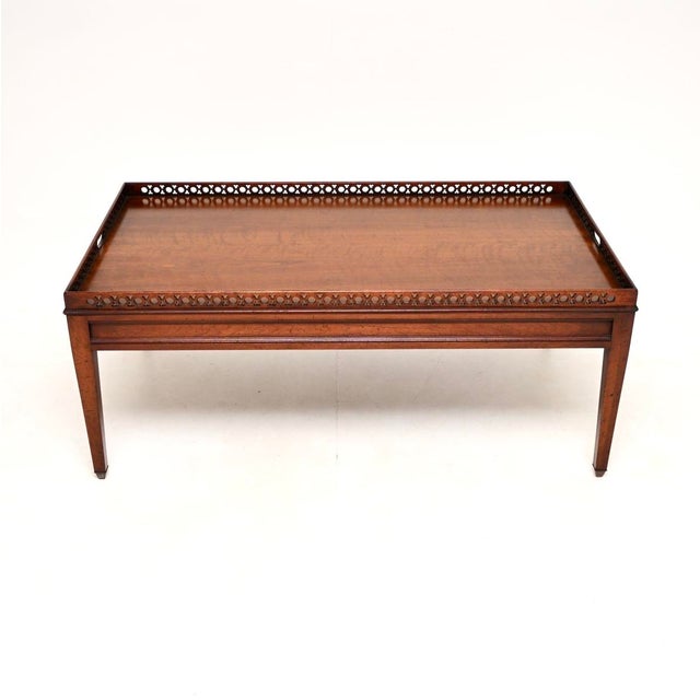 Georgian Coffee Table, 1930 For Sale - Image 3 of 11