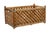 Brown Scandinavian Pine Log Basket, 1890 For Sale - Image 8 of 9