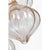 Visual Comfort Julie Neill for Visual Comfort Signature Caselli 15" Sconce in Hand-Rubbed Antique Brass with Gold Fleck Glass For Sale - Image 4 of 12