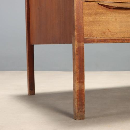 Wood Wooden Desk with Drawers, 1960s For Sale - Image 7 of 10
