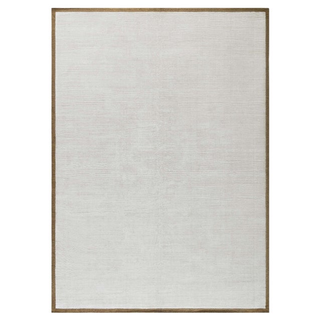 Modern Handmade Wool and Silk Rug by Doris Leslie Blau For Sale