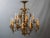 Antique Chandelier with Fifteen Bulbs For Sale - Image 6 of 18