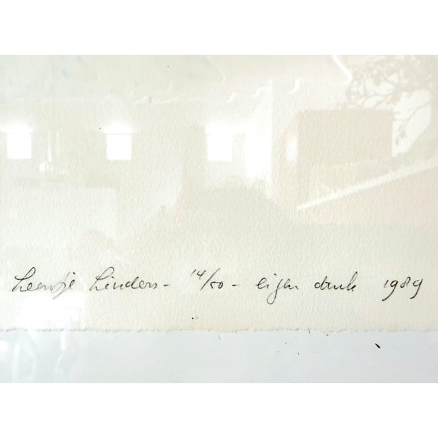 Leentje Linders, Winter, 1989, Relief Print For Sale - Image 9 of 11