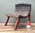Mid 20th Century Vintage Primitive Wood Slab Chair For Sale - Image 5 of 12
