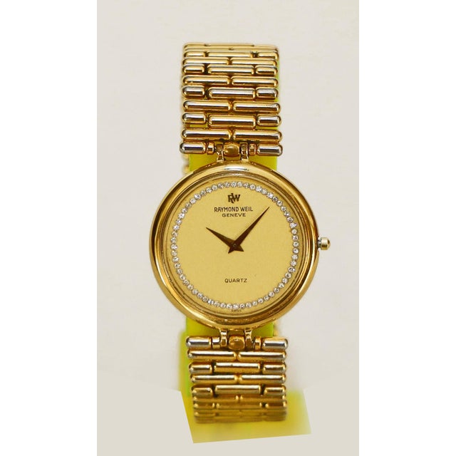 Metal Vintage Wristwatch from Raymond Weil, 1980s For Sale - Image 7 of 7