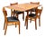 Mid-Century Extendable Dining Table and Chairs from G-Plan, Set of 5 For Sale