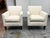 Design Plus Gallery presents a Pair of Times Square Accent Chairs from Rowe Furniture for Interline. These accent chairs...