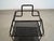Black 1950’s Mid-Century Modern Architectural Magazine Rack For Sale - Image 8 of 12