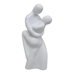Vintage Royal Haeger Couple Dancing White Art Deco 1993 Ceramic Sculpture