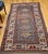 French Country Antique Caucasian Kazak Rug, Handwoven Wool, Memling Gul Medallions, 4' x 7' For Sale - Image 3 of 11