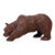 Vintage Hand Carved Wood Grizzly Bear - Signed W. Choate - 9" X 4.5" X 4" For Sale