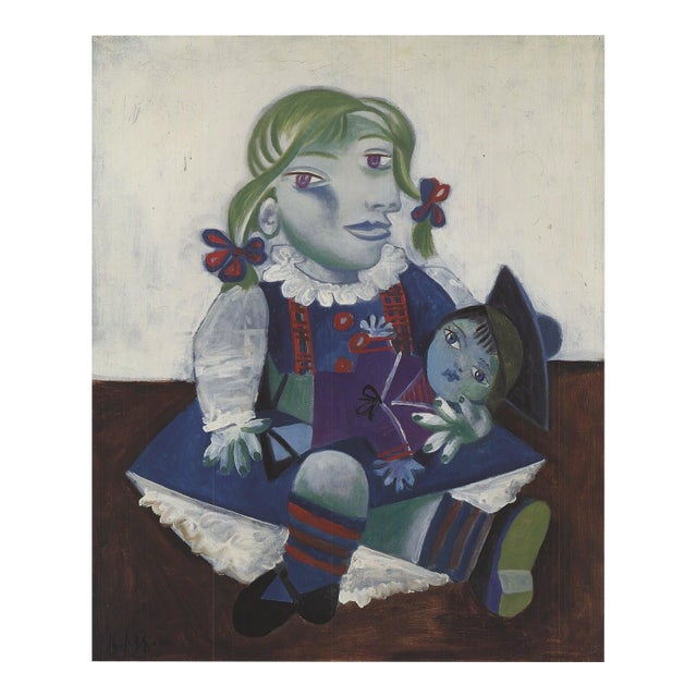 Pablo Picasso Maya With Doll, 1993 For Sale