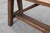 Wood Antique French Rustic Oak Trestle Bench, 1890s For Sale - Image 7 of 14