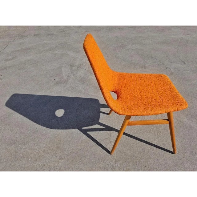 1950s Set of Mid-Century Modern Side Chairs attributed to Judit Burian and Erika Szek, 1959 For Sale - Image 5 of 12