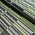 Schumacher Sample - Schumacher Tierra Stripe Fabric, Green & Blue For Sale - Image 4 of 5