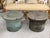1950s 2 Southeast Asian Bronze Rain Drums with Great Patina For Sale - Image 15 of 18
