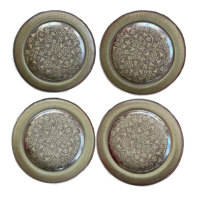 Vintage Franciscan Madeira 8.5” Plates - Set of Four (4) For Sale