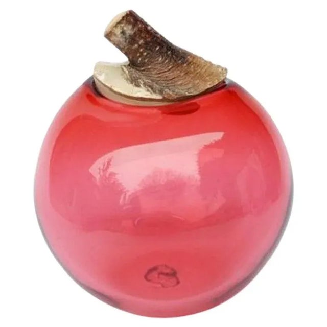 Peach Branch Vase by Pia Wüstenberg For Sale - Image 6 of 6