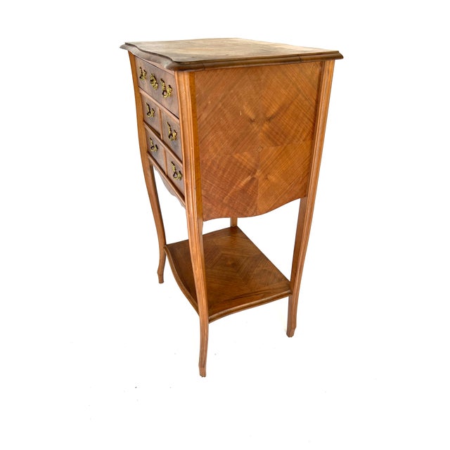 Louis XV Style Beech Side Table, 1900s For Sale - Image 10 of 12