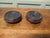 Paint Vintage Black Cloisonné Baluster Vases on Stands, 1920, Set of 2 For Sale - Image 7 of 8