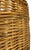 Brown Large Woven Wicker Handeled Baskets- A Pair For Sale - Image 8 of 9
