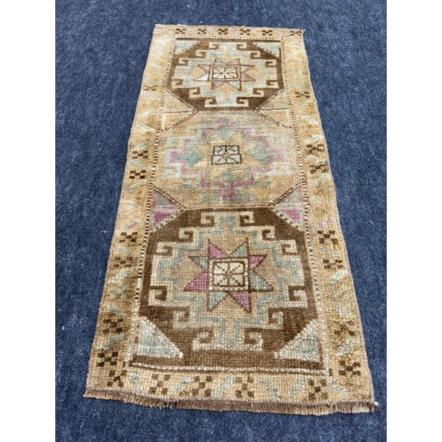 Turkish Yastik Rug 1'4" x 2'11" #24108 Explore a curated collection of hallway runners, wool rugs, and handmade...