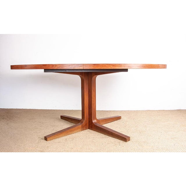 Large Danish Teak Model HM 55 Dining Table by John Mortensen for Dyrlund, 1960s For Sale - Image 6 of 18