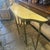 1950s Mid-Century Modern Brass and Marble Italian Console Table For Sale - Image 9 of 11