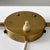 Vintage Wall Lamp in Brass and Steel by Bertil Brisborg for Nordiska Kompaniet, Sweden, 1950s For Sale - Image 9 of 12